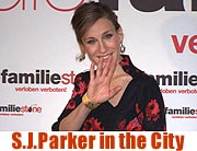 Die Familie Stone - verloben verboten: ab 15.12.2005 im Kino. Sarah Jessica Parker präsentierte am 1.12. den Film in München (Foto: Martin Schmitz)